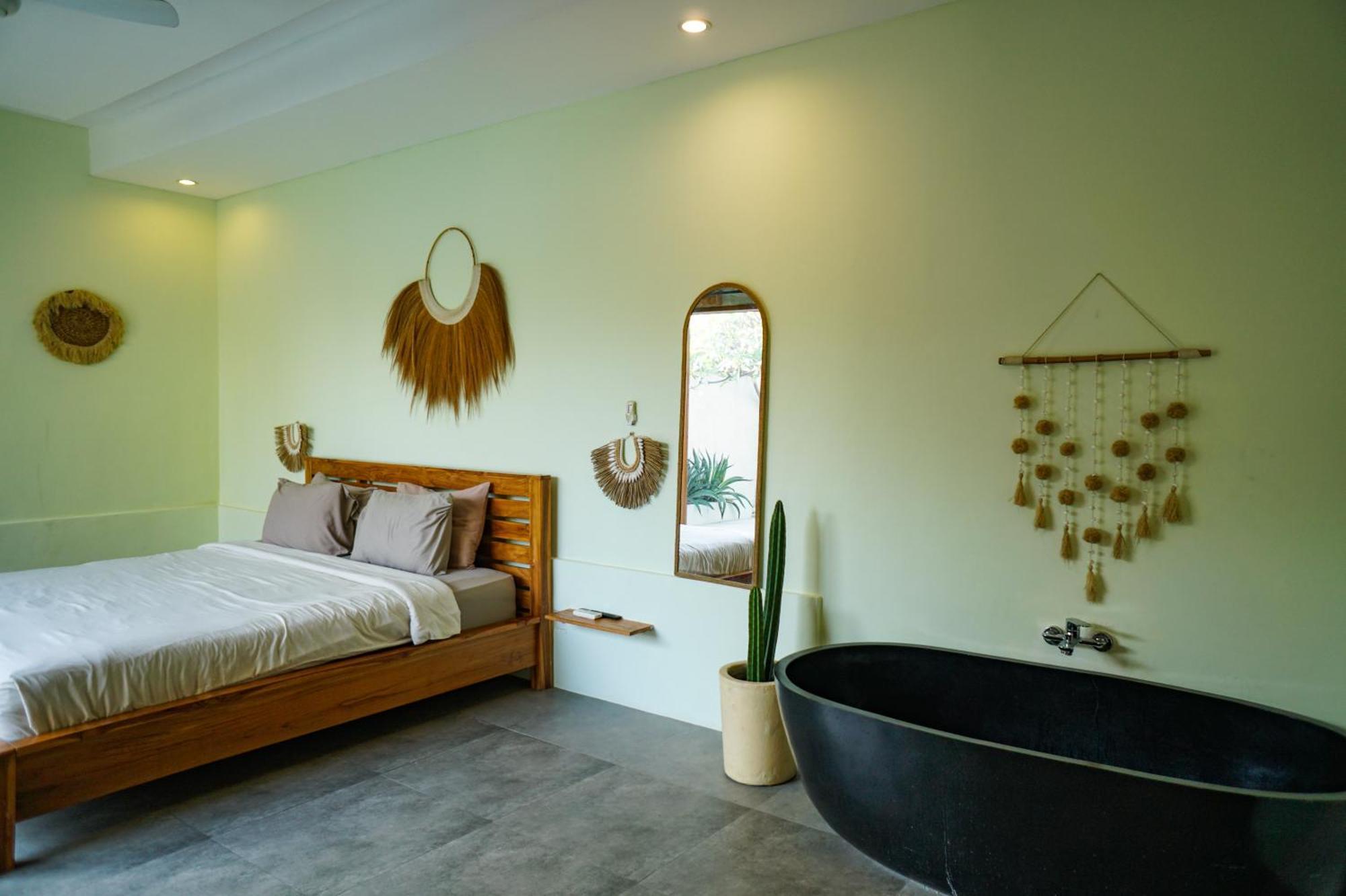 Kiki Village Bathtub And Living Room Canggu Exterior foto